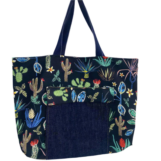 Bolso Tote “Cactus vibes”