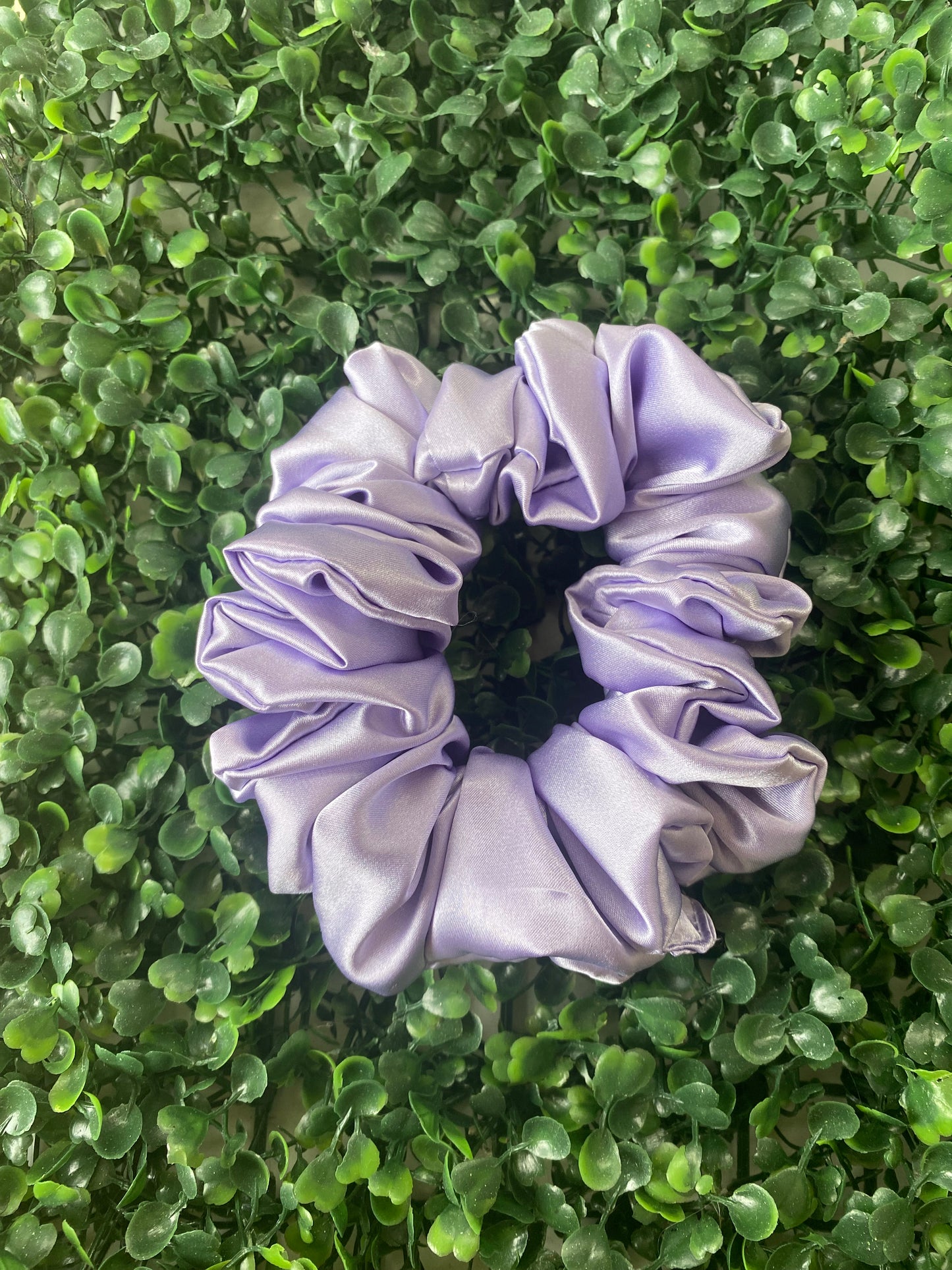 Satin Scrunchie | Blue Scrunchie | Moño de pelo